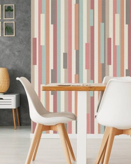 papel de parede sala jantar