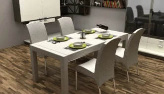 mesa de cozinha moderna