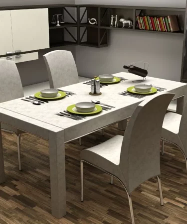 mesa de cozinha moderna