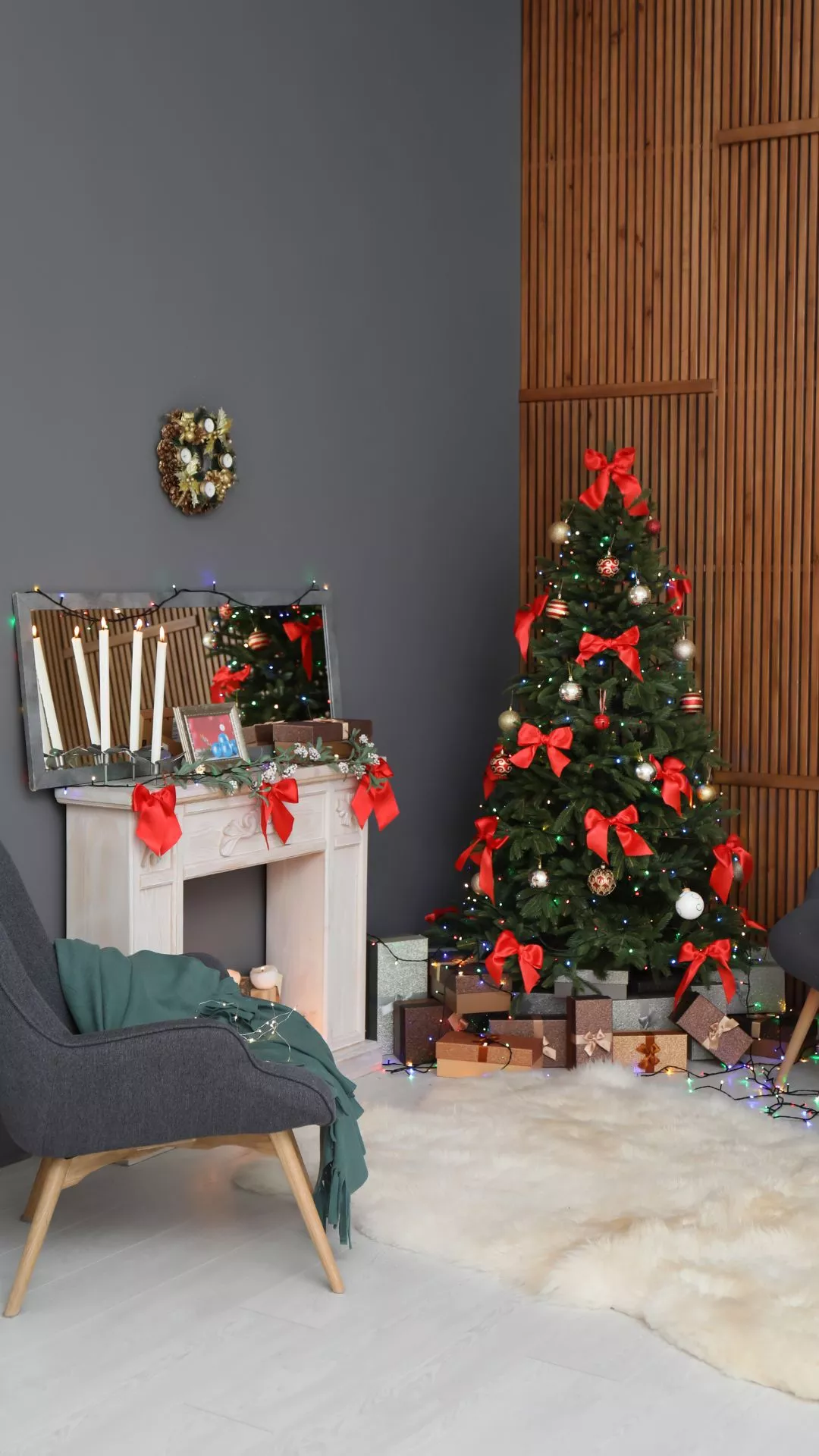 Como decorar o cantinho da árvore de Natal