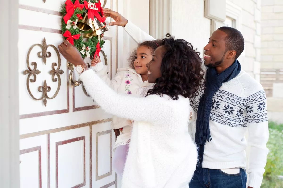 Quando arrumar a casa para o natal