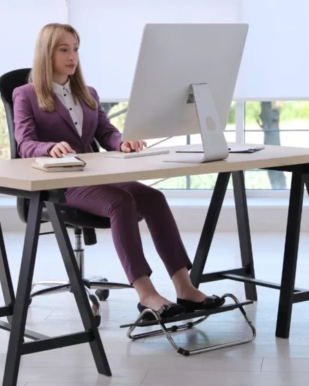 melhor Apoio para os pés ergonômico