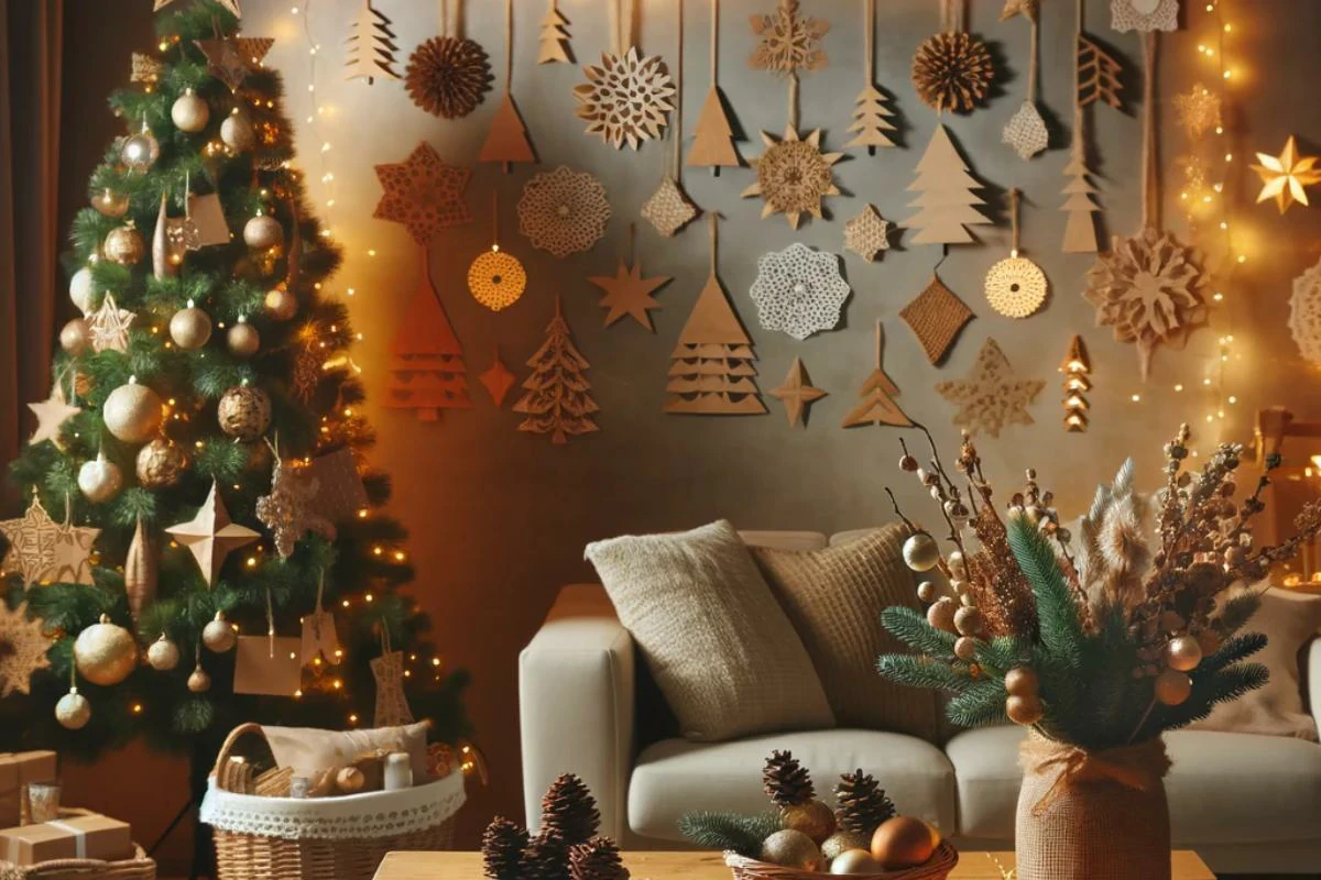 Decoração de Natal Simples e Barata