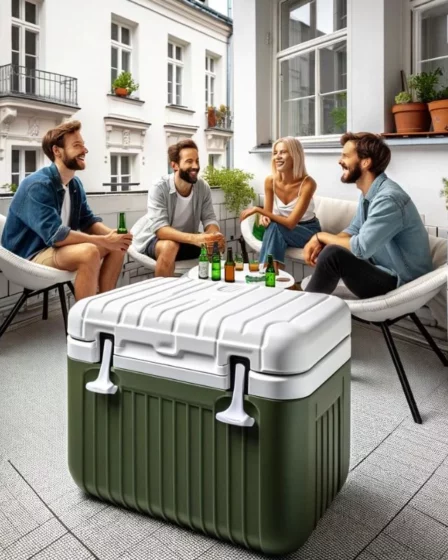 Cooler na Varanda_ O Duo Perfeito para Relaxar e Receber Amigos em Casa