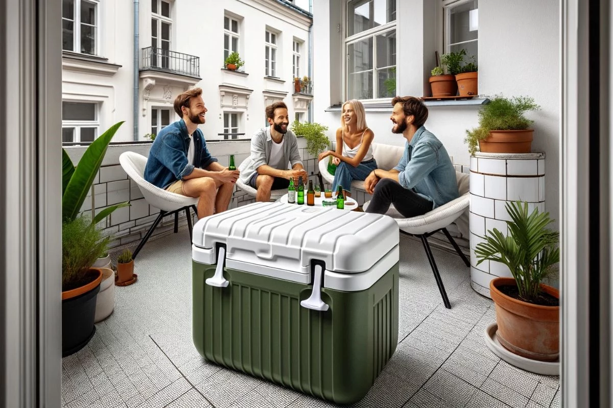 Cooler na Varanda_ O Duo Perfeito para Relaxar e Receber Amigos em Casa