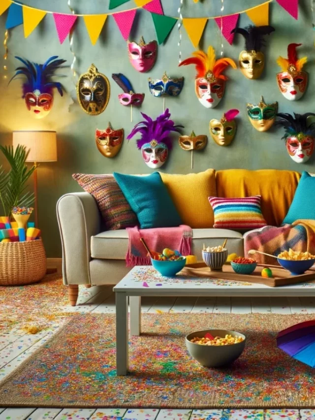 5 Ideias de Decoração de Carnaval Simples e Barata em Alta