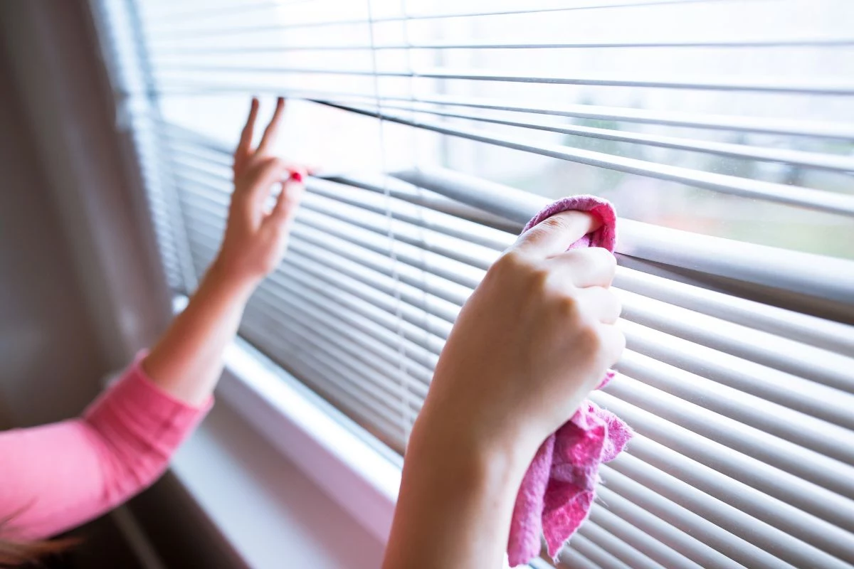 Facilidade de limpeza e manutenção Persiana Para Quarto