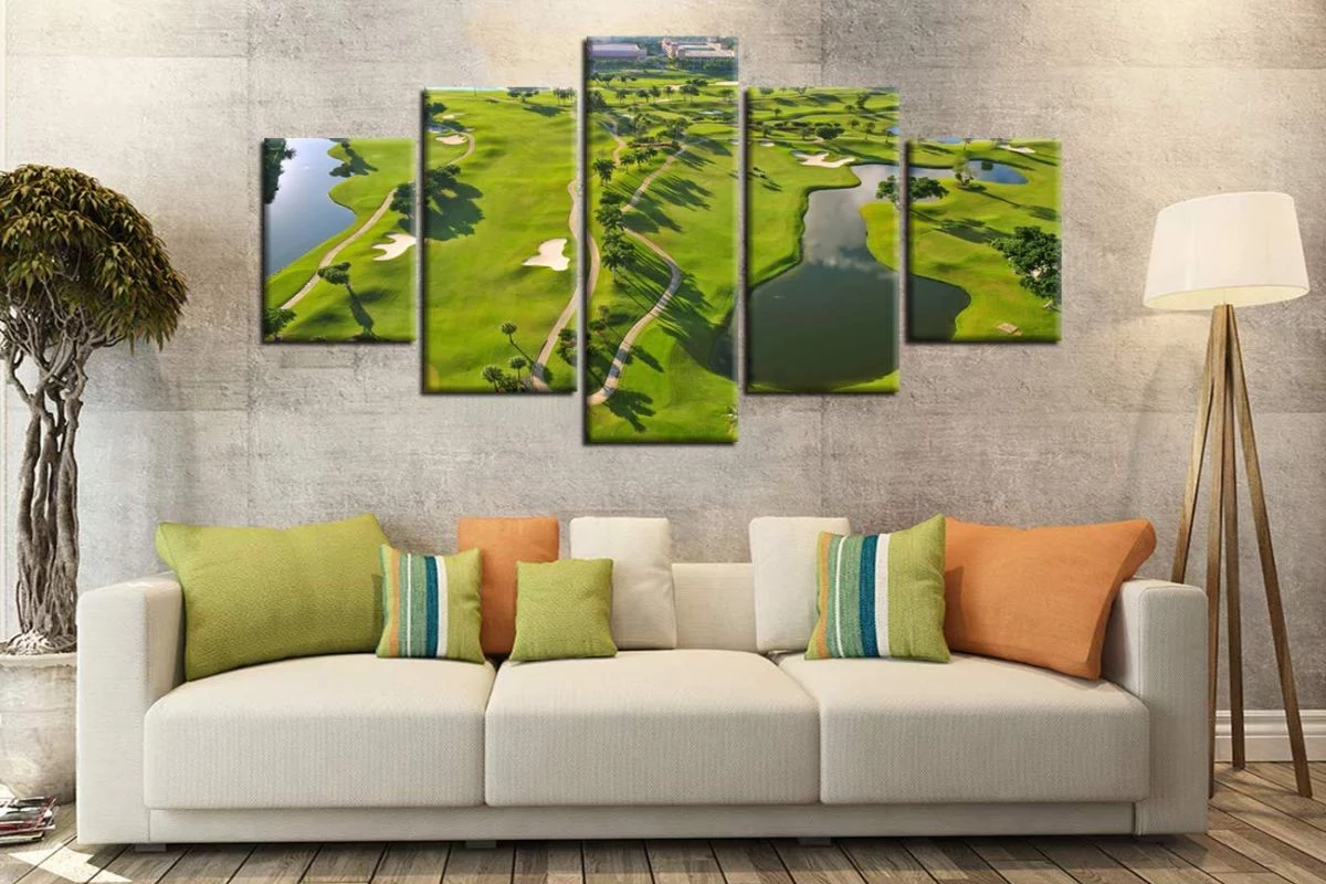 Quadros e Arte de Parede Inspirados no Golfe