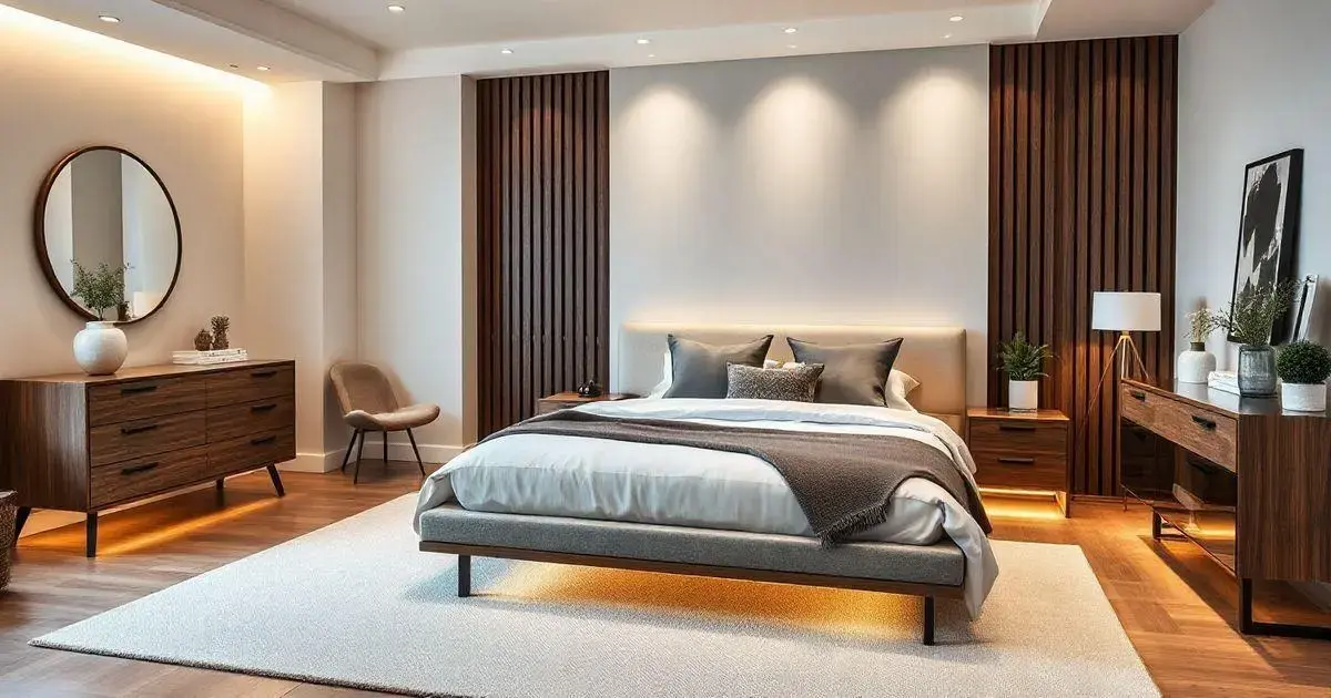 4. Materiais ideais para um quarto planejado