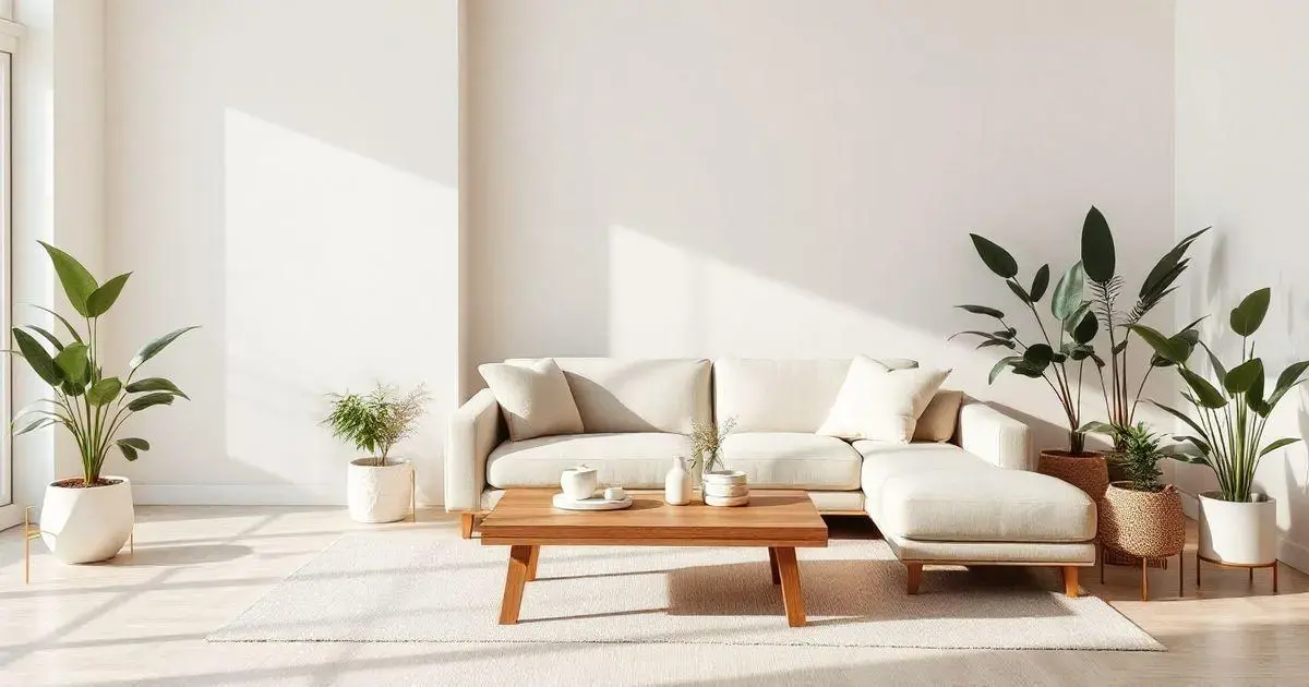 Decoração minimalista: descubra como criar ambientes elegantes e acolhedores