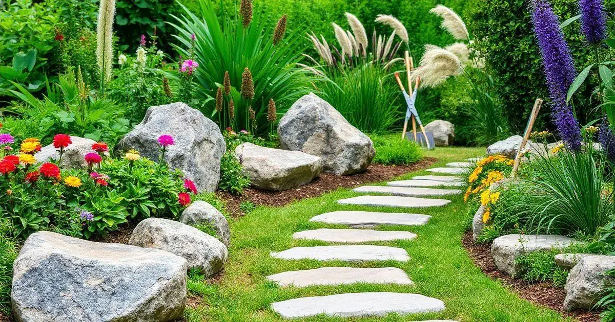 Manutenção de Jardins com Pedras Top