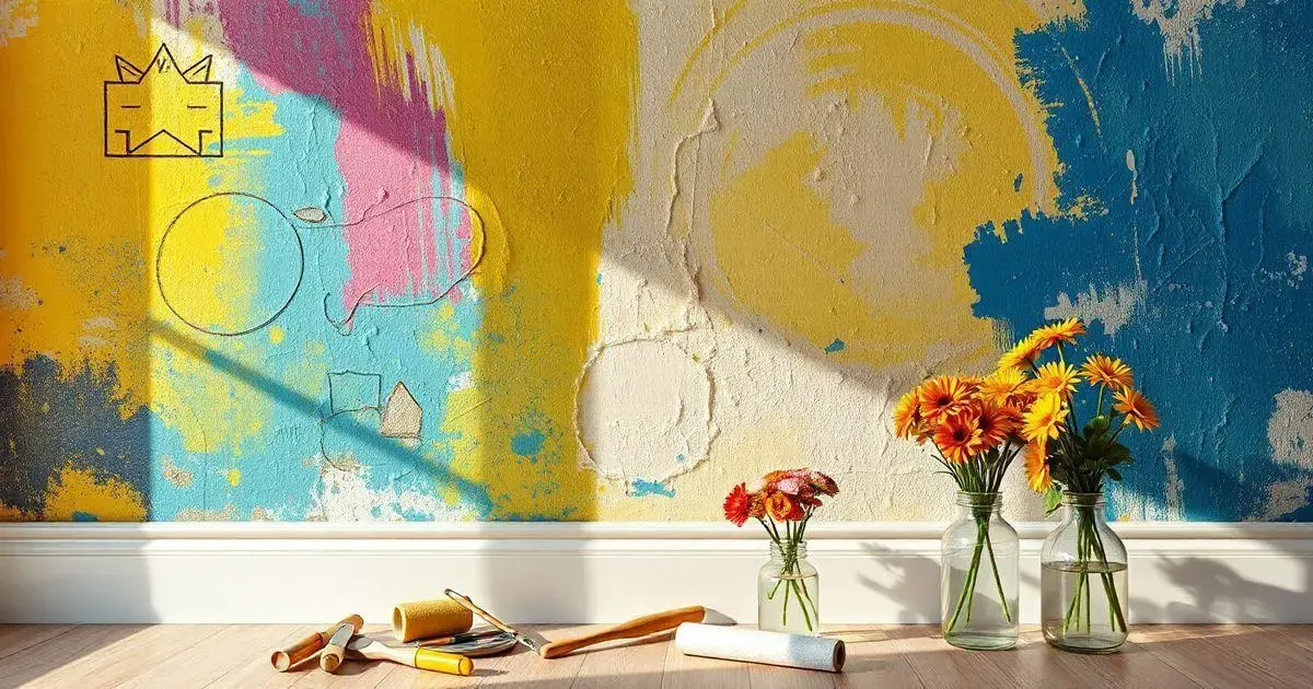 diy pinte sua propria parede com texturas modernas DIY: Pinte sua própria parede com texturas modernas