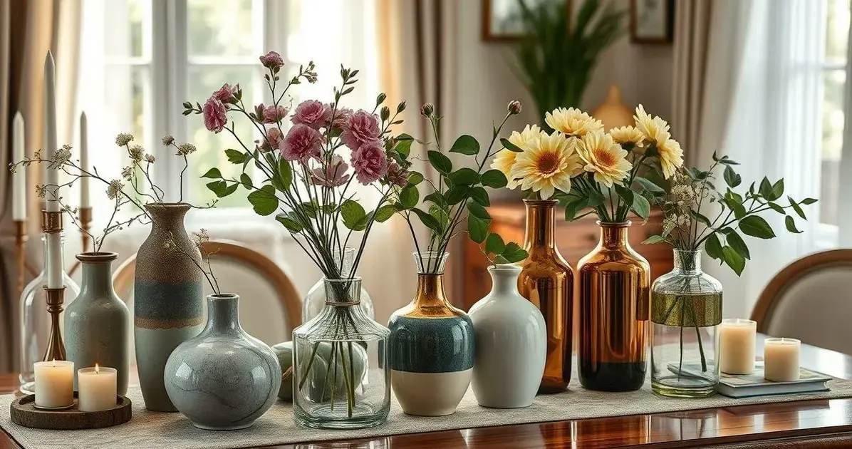 Como Transformar Vasos Simples em Peças Decorativas Estilosas