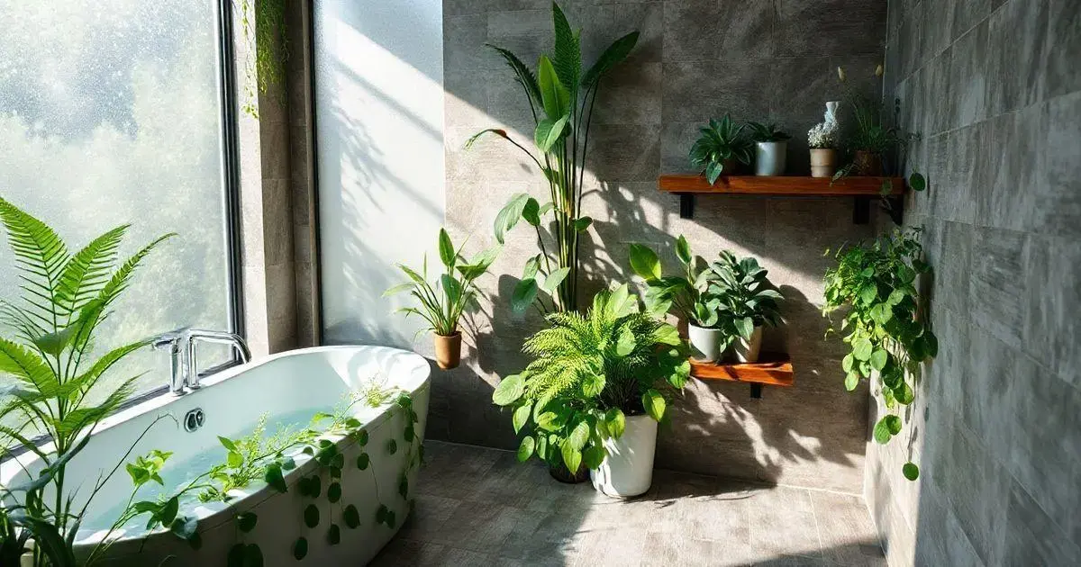 Cuidados Especiais para Plantas de Banheiro