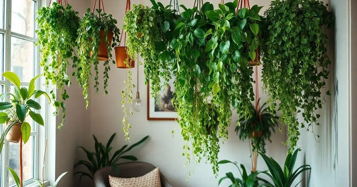 Dicas de Decoração com Plantas Pendentes para Ambientes Pequenos