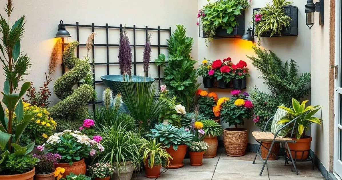 Erros Comuns em Jardins em Espaços Pequenos