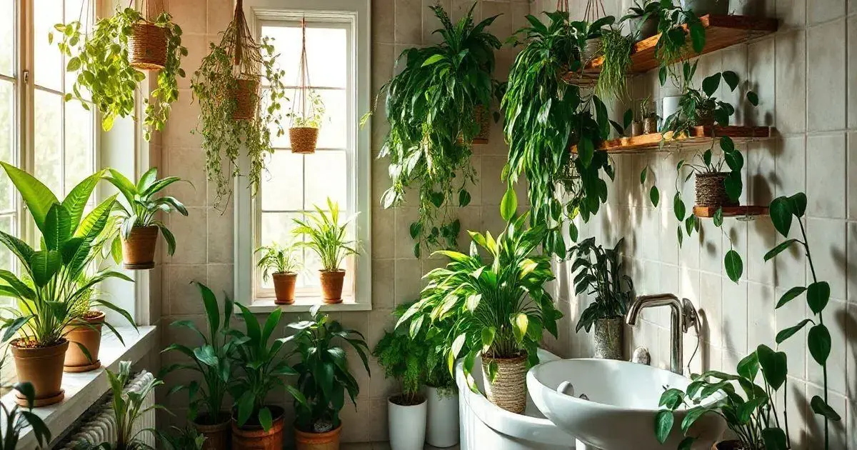 Escolha das Plantas Ideais para o Banheiro