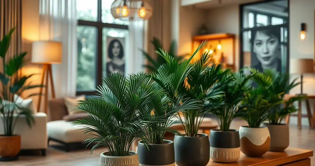 Estilos de Decoração com Palmeiras Pequenas