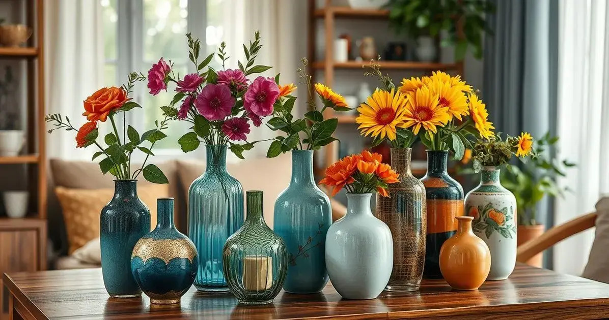 Inspirações para Usar Vasos Decorativos