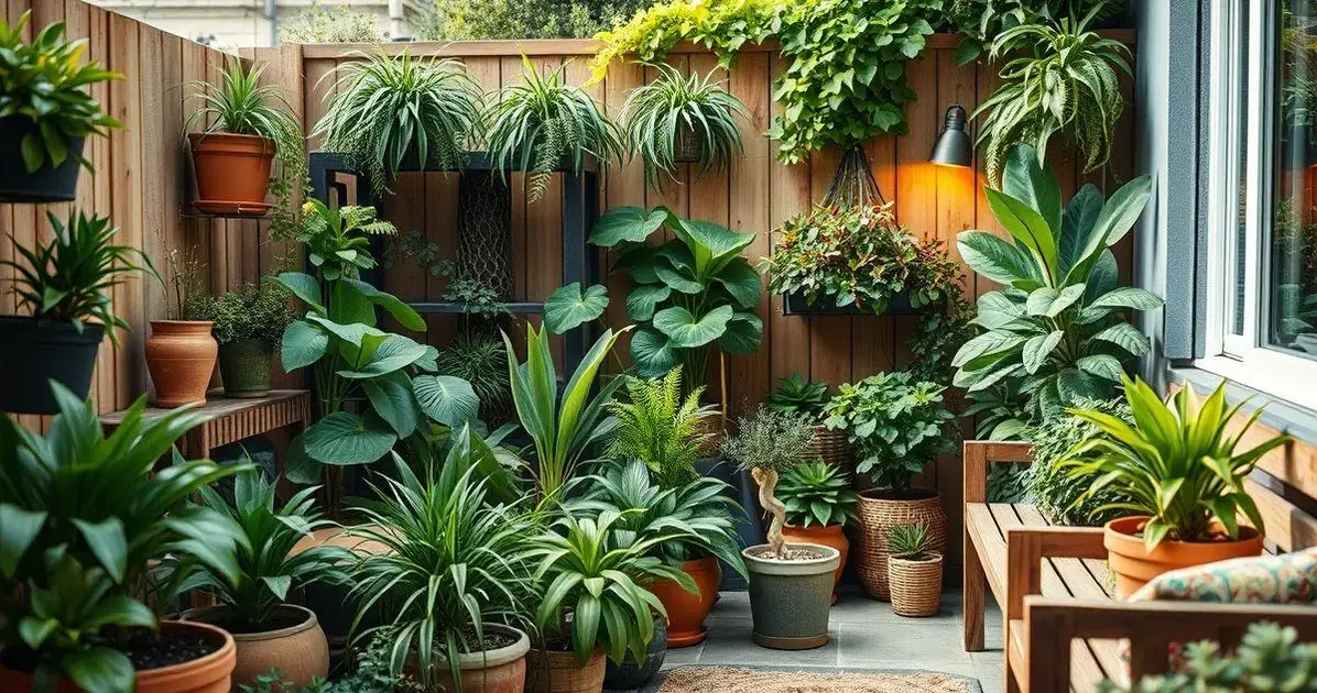Manutenção Prática para Jardins Compactos