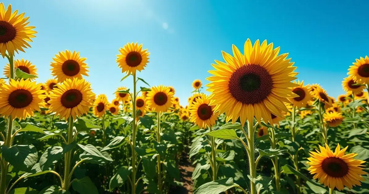 Passo a Passo para o Cultivo de Girassóis
