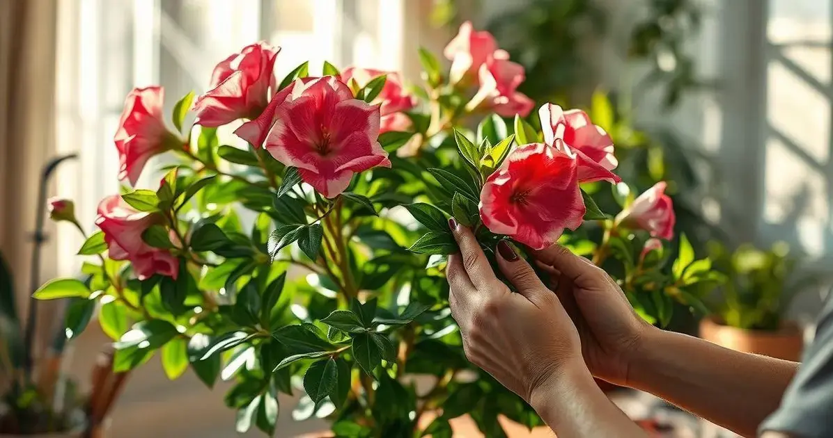Como fazer Rosa do Deserto soltar galhos laterais rápido