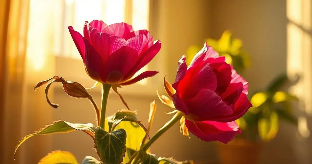 Folhas amarelas? Veja o erro que está matando sua Rosa do Deserto