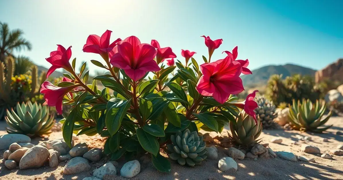 Rosa do Deserto é tóxica? O que ninguém te conta sobre essa planta