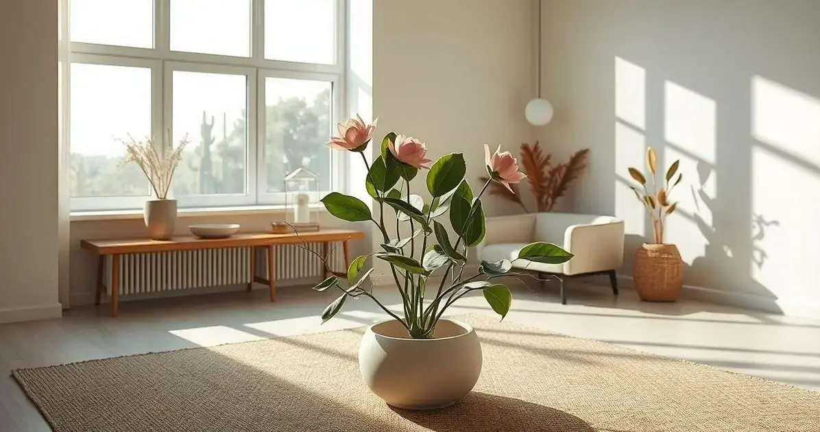 Rosa do Deserto na decoração minimalista: Como usá-la do jeito certo