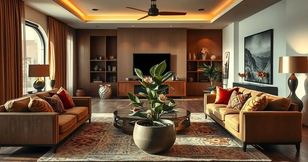 Transforme sua sala com Rosa do Deserto – Estilo e sofisticação garantidos