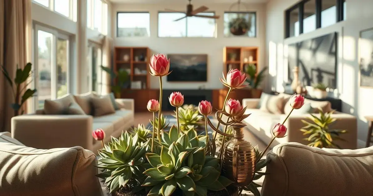 Vantagens da Rosa do Deserto na decoração