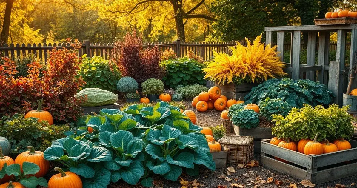 1. Benefícios de plantar no outono
