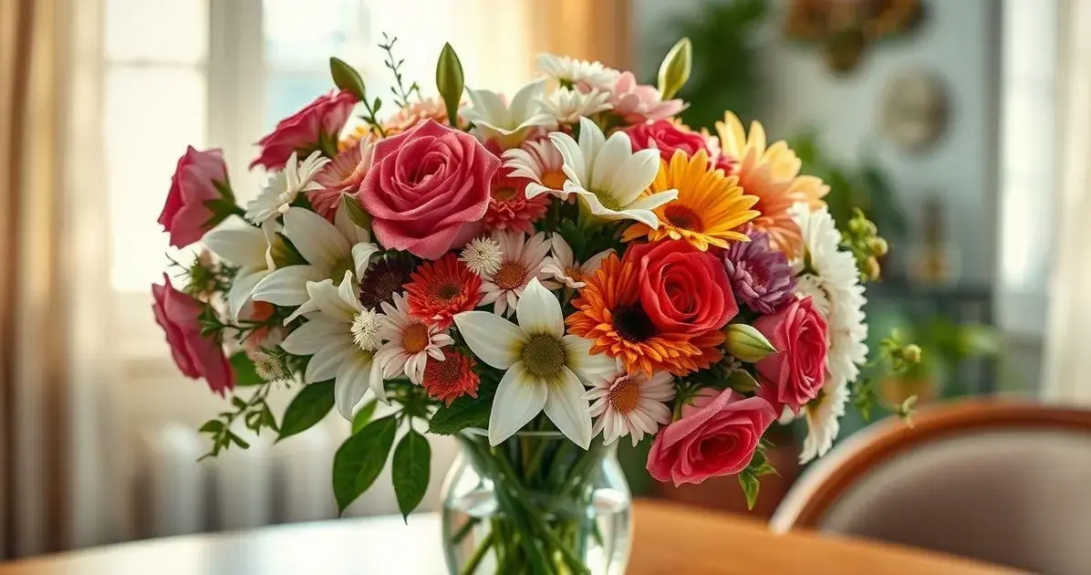As flores ideais para presentear no aniversário