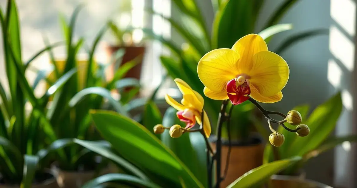 Orquídea com folhas amarelas? Veja o que fazer