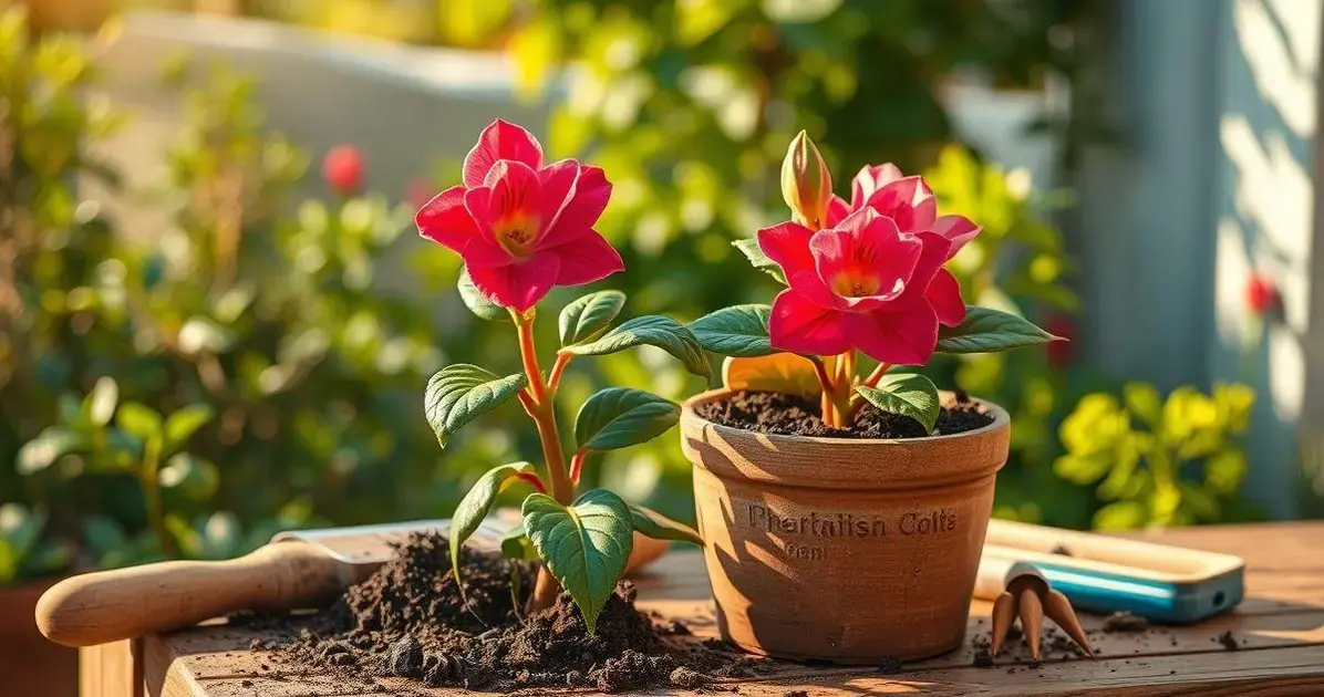 Quando e como trocar a rosa do deserto de vaso