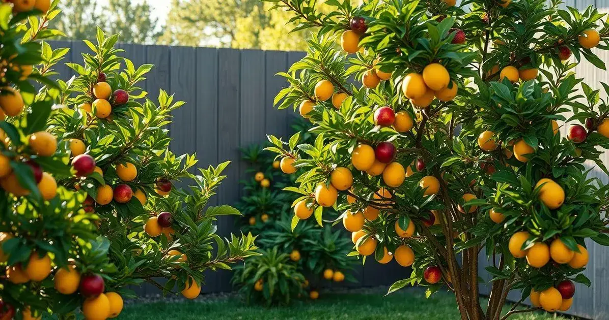 1. As Melhores Árvores Frutíferas para Quintais Pequenos