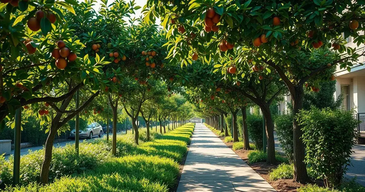 1. Benefícios das Árvores Frutíferas na Calçada