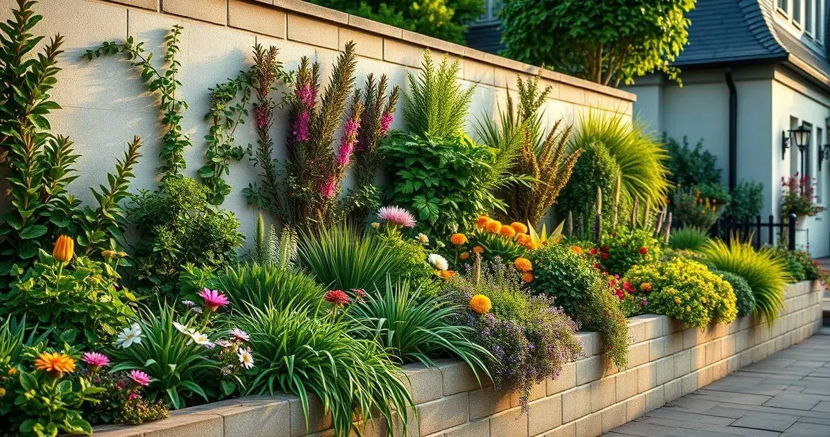 1. Introdução às plantas de canteiros externos