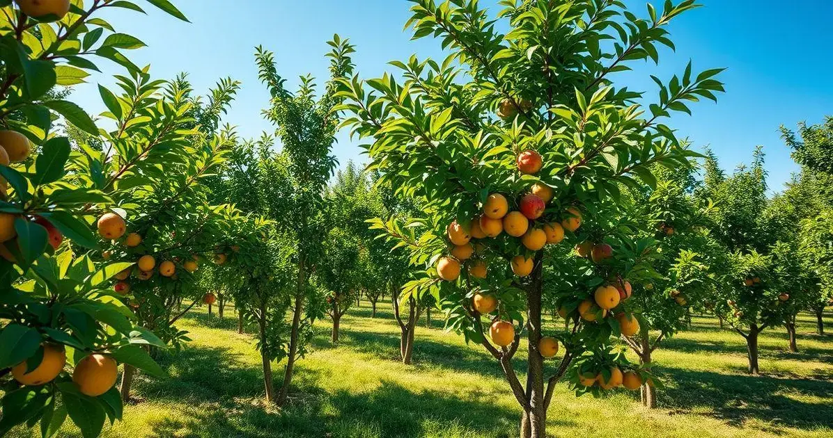 1. O que influencia o crescimento das árvores frutíferas?