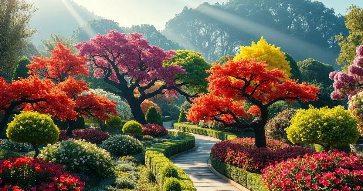 2. Benefícios das árvores ornamentais no jardim