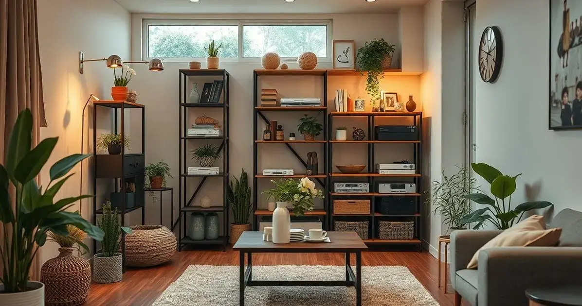2. Racks Compactos para Espaços Pequenos