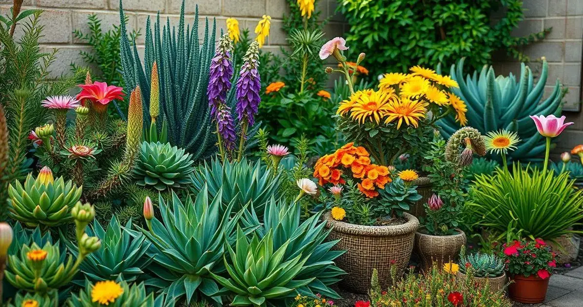 3. Exemplos de Plantas para Jardim Externo