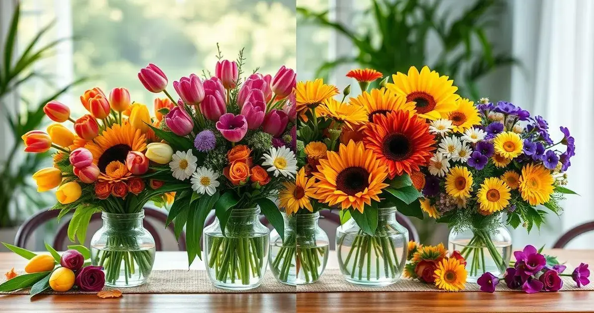 4. As melhores flores para cada estação