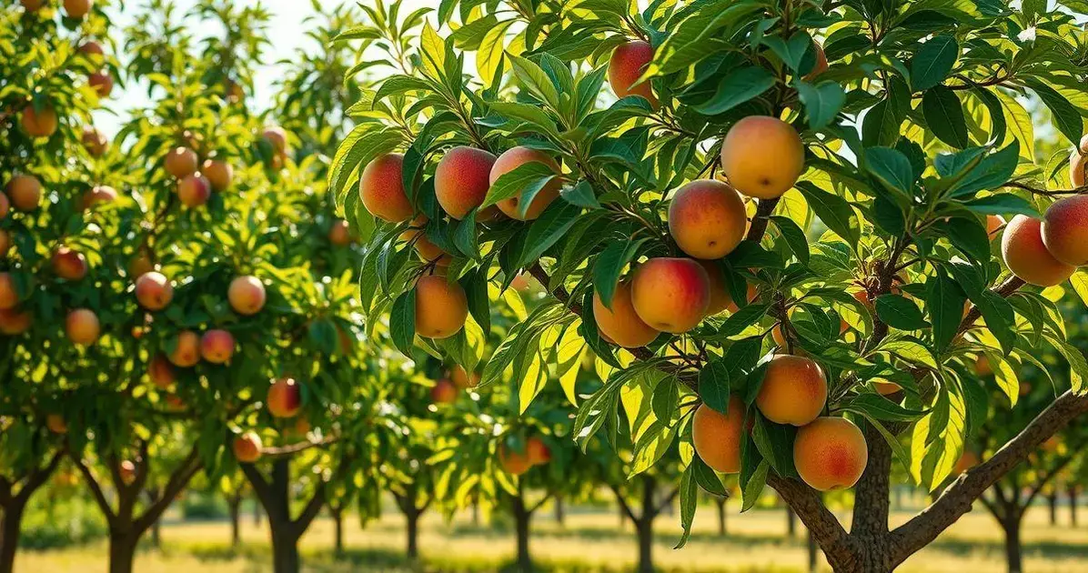 4. Comparação de árvores frutíferas populares