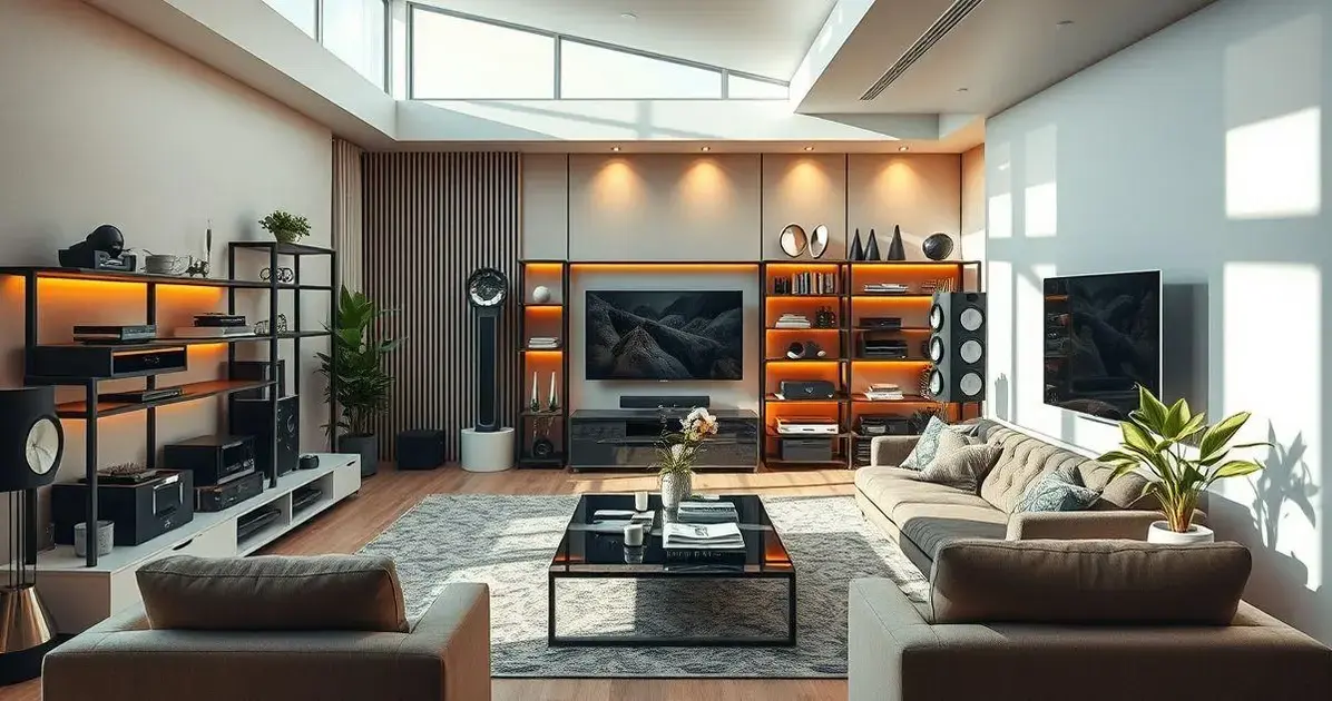 4. Racks Modernos com Design Futurista
