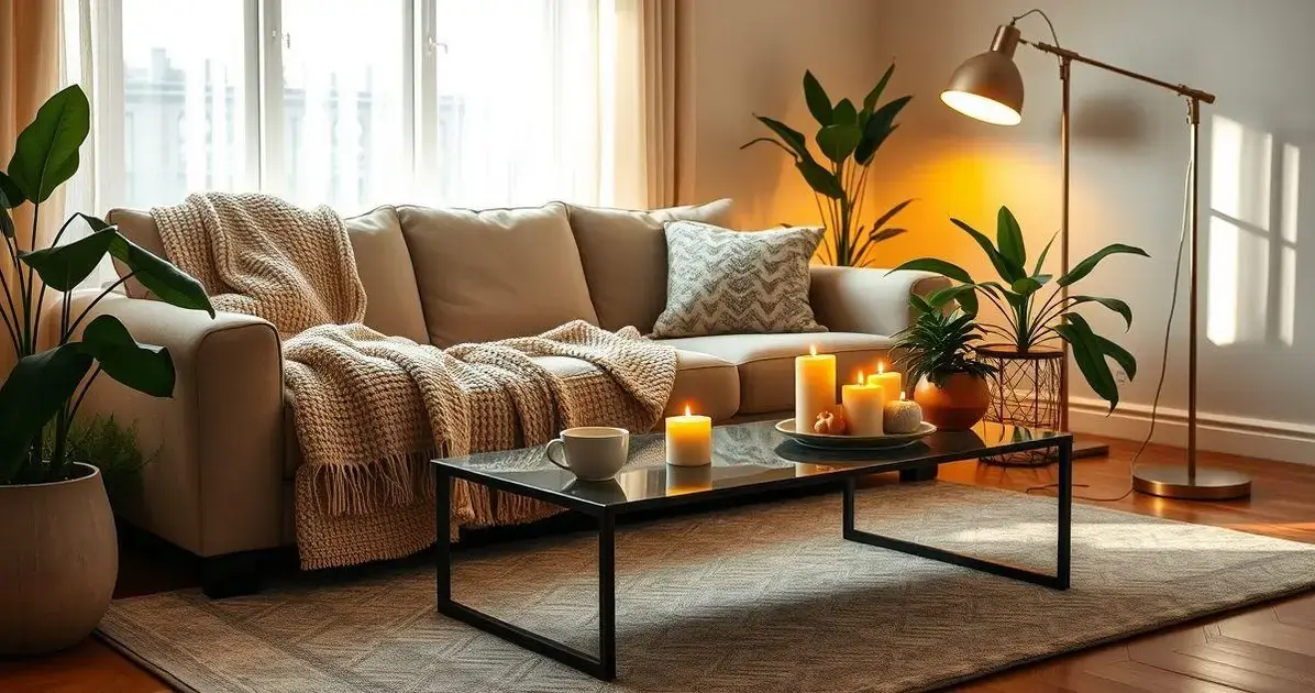 5 ideias fáceis para deixar sua casa mais aconchegante hoje mesmo