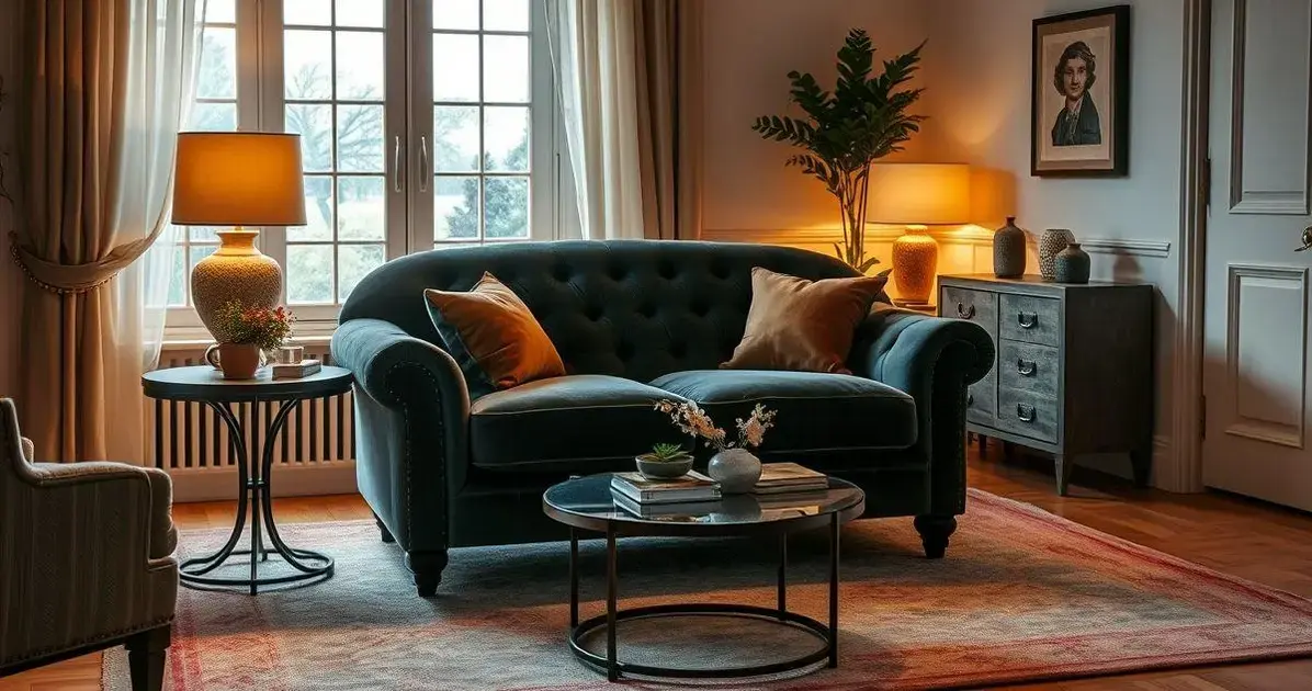 7. Poltronas de Veludo