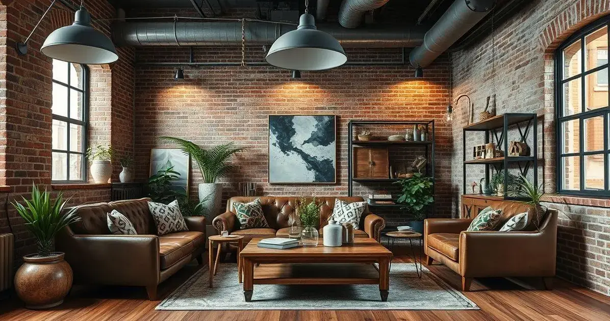 8 Ideias De Decoração Industrial Para Salas Modernas