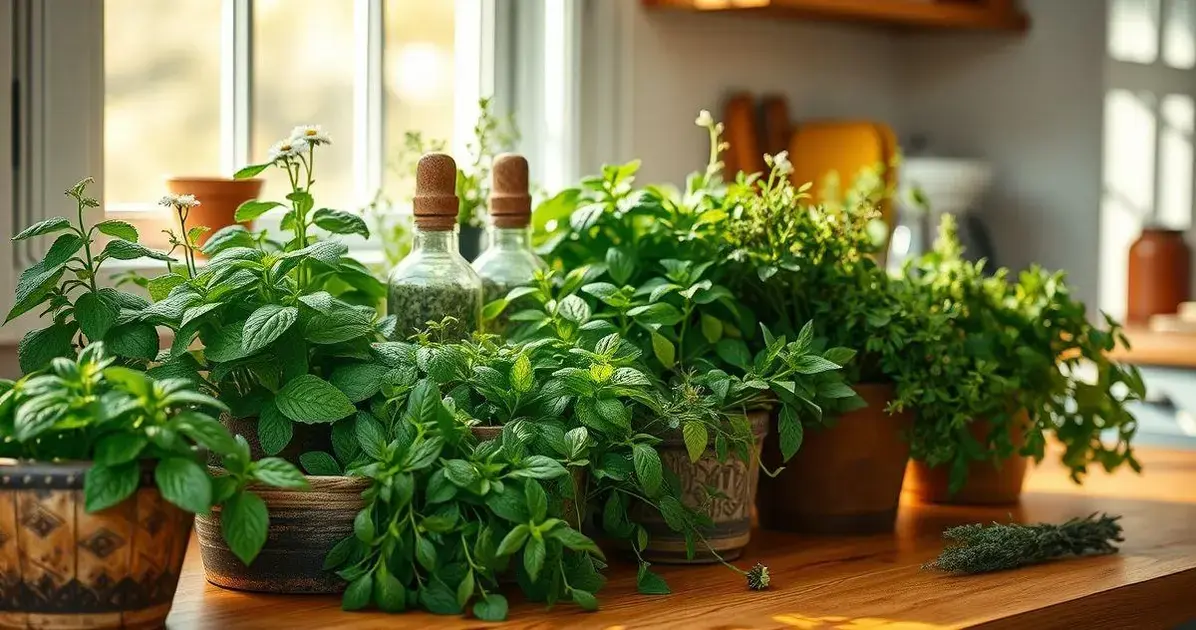 As Melhores Ervas para Plantar em Casa