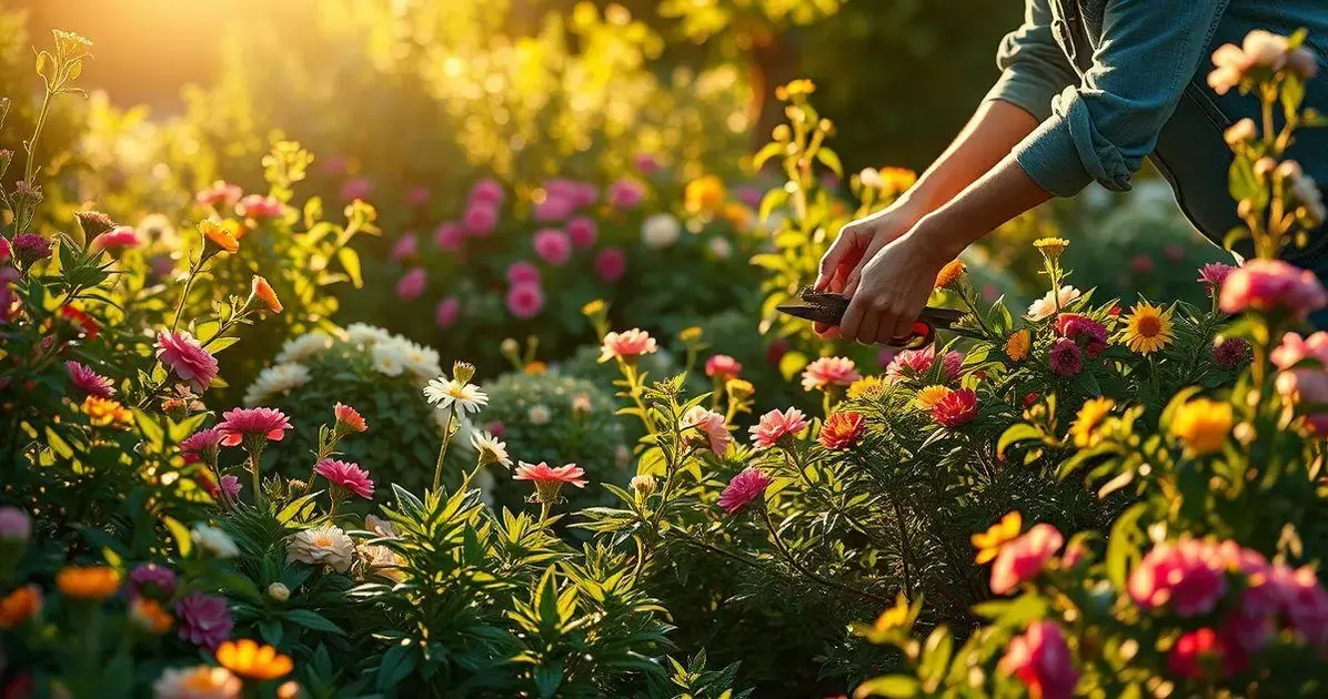 Benefícios da poda na floração